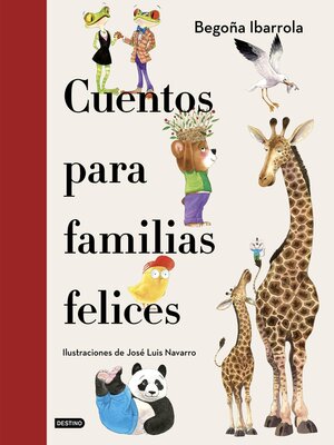 cover image of Cuentos para familias felices